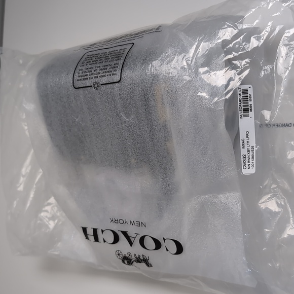 Coach CW332 Mini Rowan Crossbody Bag W/Leopard Print Gold/Leopard Multi-Last one - Picture 2 of 16